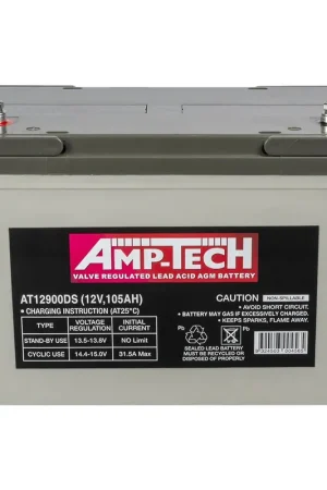 AMP-TECH AT12900DS VRLA - Deep Cycle Battery (Pickup Only) Grab Now