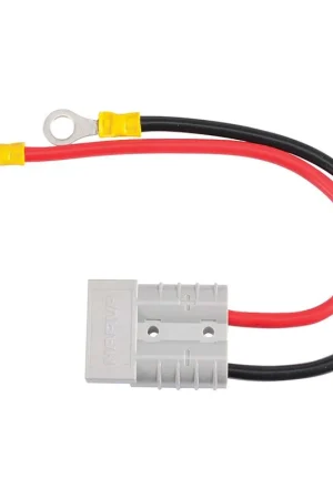 Narva 81068BL Heavy-Duty Adaptor (8mm Ring Terminals To Battery Connector) Anderson Style 50A 50 Amp Best Choice
