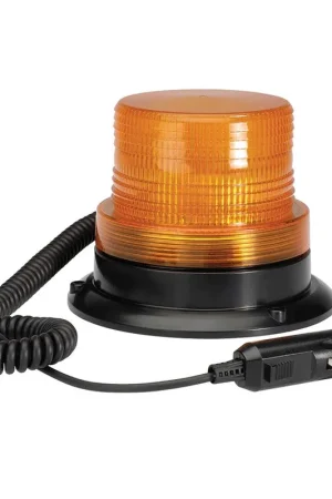 Handmade Narva 85369A 12-80V L.E.D Quad Flash Strobe Light (Amber) with Magnetic Base