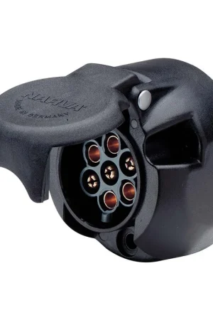 Hassle-Free Returns Narva 5 Pin Large Round Plastic Socket -1 - 82053BL