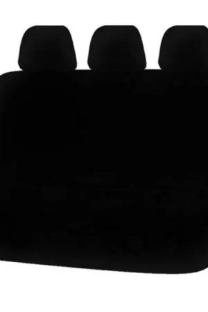 MyCar Universal Rear Seat Covers Size 06\\/08H - Black Finesse - FAUX08H04 Latest