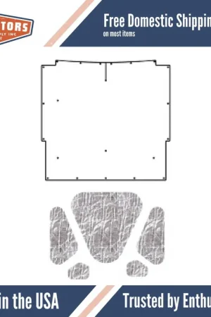 Hood Insulation Pad Heat Shield for 66 Chevrolet A-Body Under Hood Cover Smooth Limited Time