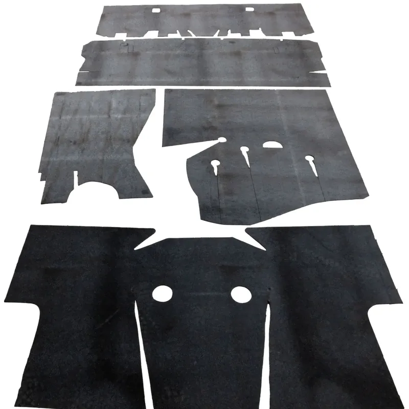 Sound Deadener 5Pc for 1966-71 Ford Fairlane Torino Sedan 2/4 Door Tar Mat Viral