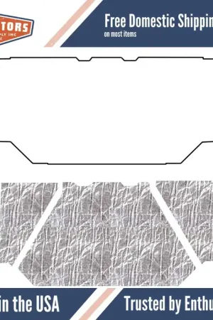 Rear Cab Insulation Kit for 1962-1988 Jeep Gladiator Big Sale