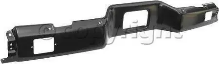 REAR BUMPER BLACK Handmade