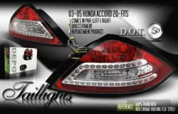 Luxury Carbon Altezza Red LED Taillights