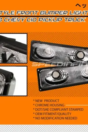 Chrome Eye Style Bumper Lights Top Pick