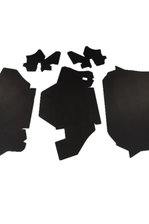 Trunk Side Panel Board 5pc for 1967-1968 Cadillac DeVille 2 Dr Convertible Black Markdown