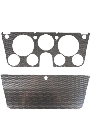 Crafted Dash Insert for Chevrolet Pick Up Truck 1967-72 Engine Turned Made in USA