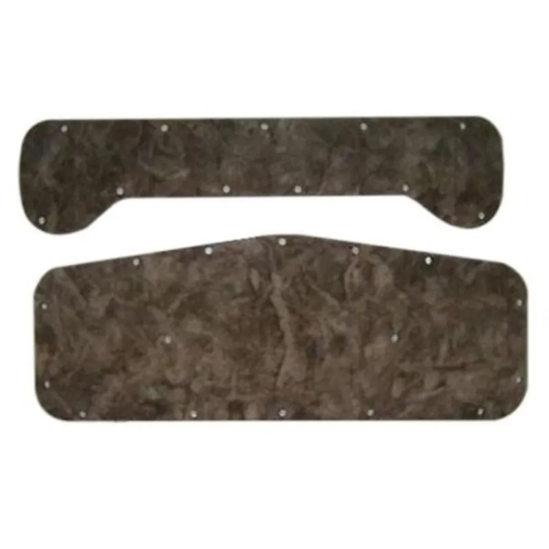 Exclusive Offer Hood Insulation Pad Heat Shield for 1973-1978 Chrysler New Yorker Newport Gray