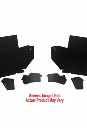 Save Now Trunk Side Panel Board Black Carpet 7pc for 1971-1974 Dodge Charger 2 Door