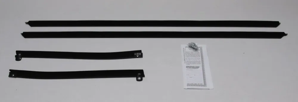 Fast Shipping Window Sweeps for Chevrolet Chevelle 1970-1972 2Dr Convertible Authentic 4pcs