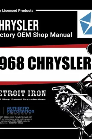 Digital Shop Manual and Resources for 1968 Chrysler Bargain