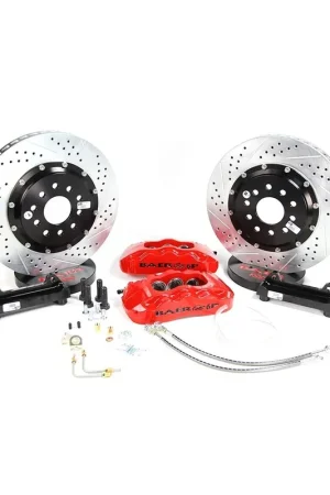 Original Baer Brakes 4301586R Baer Brakes 13" Pro+ Front Brake Kit, Red, SDZ