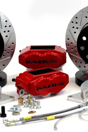 Baer Brakes 4262689S-1 Baer Brakes 11" SS4+ Rear Brake Kit, Silver, Slot Reduced Price