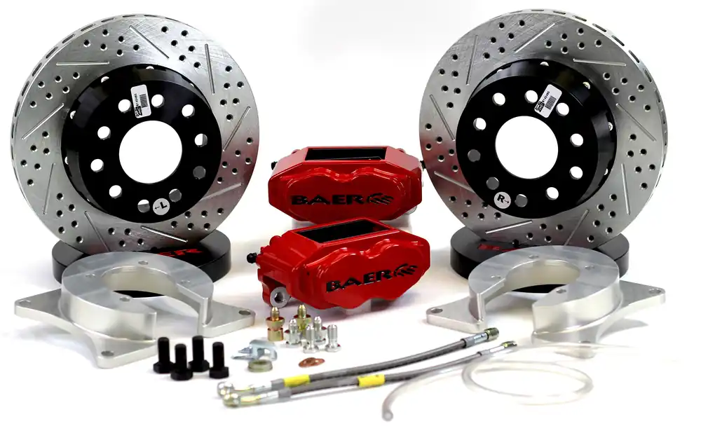 Baer Brakes 4262689S-1 Baer Brakes 11" SS4+ Rear Brake Kit, Silver, Slot Reduced Price