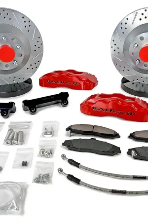 Trending Baer Brakes 4261638FR Baer Brakes 13" Pro Front Brake Kit, Fire Red, SDZ