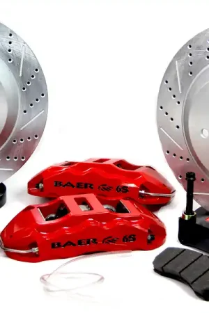 Baer Brakes 4261049R-1 Baer Brakes 15" Extreme Front Brake Kit, Red, Slot Brand New