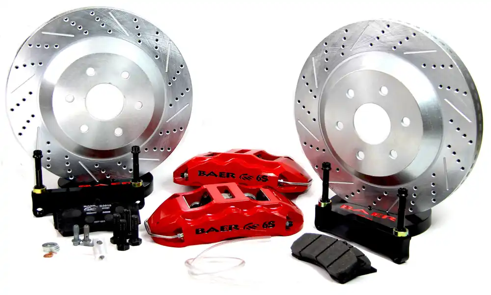 Baer Brakes 4261049R-1 Baer Brakes 15" Extreme Front Brake Kit, Red, Slot Brand New