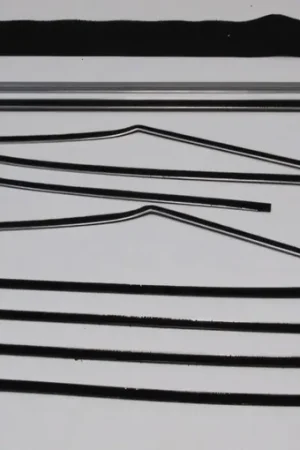 Window Sweeps Felt Kit for 1955-1957 Chevrolet Bel Air 2 Door Hardtop USA Made Modern