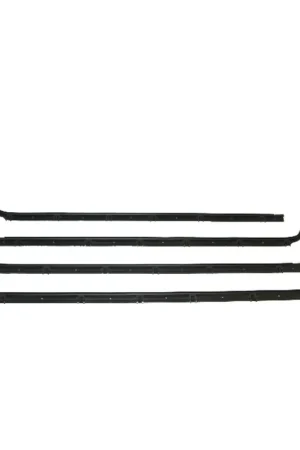 1983-1988 Ford Ranger and Ford Bronco II Window Sweeps Felt Kit Belt Line Weatherstrip 4 Piece In Demand