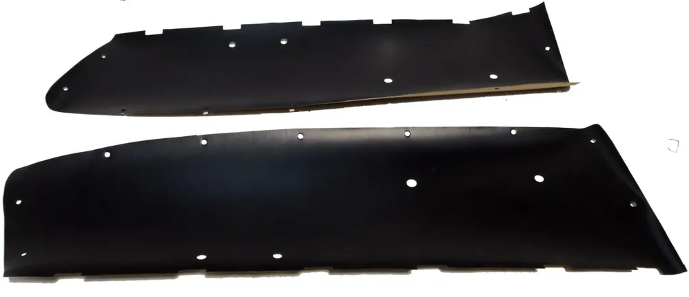 Seasonal Sale Water Shield Vapor Barrier 2Pc for 1965-66 Ford Mustang 2 Door Door Panel