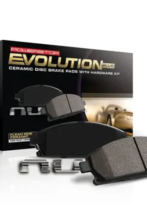 Discount Power Stop 17-21 Tesla Model 3 Front Z17 Evo Ceramic Brake Pads w/Hardware