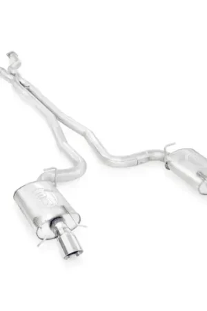 Stainless Works 2009-15 Cadillac CTS-V Wagon 3" Catback System X-Pipe Chambered Mufflers 4" Tips CTSV9WGCBC Certified