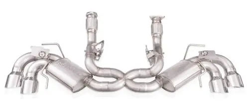 Stainless Works 2020-2024 Chevrolet Corvette C8 6.2L Redline Cat-Back Exhaust w/ Polished Tips Don’t Miss Out