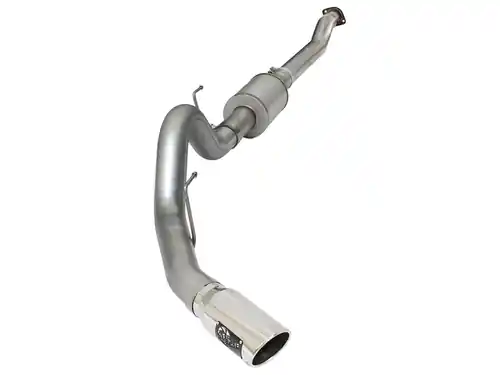 Special Discount aFe Power ATLAS 4in Aluminized Steel Cat-Back Exhaust w/Polished Tip for Ford F-150 2015-2023 V6-2.7L/3.5L (tt) #49-03069-P