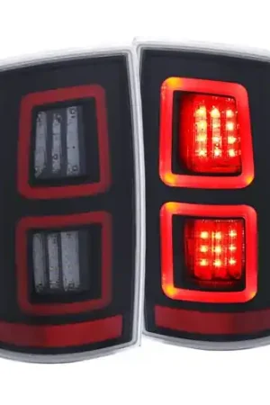 Don’t Miss Out ANZO LED Black 13-17 Dodge Ram 1500/2500/3500 LED Taillights Black