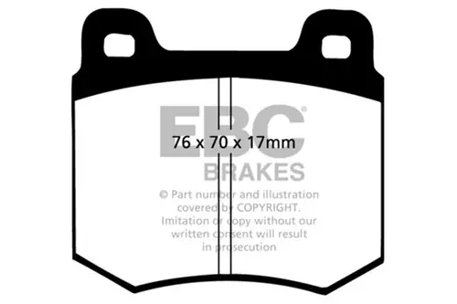 EBC 2019-2024 Ram 1500 & Ram TRX (DT) Ultimax Front Brake Pads Latest