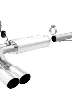 Must Have Magnaflow MF Series Stainless Cat-Back For 2014-2018 Chevrolet Silverado 1500 5.3L V8 Crew Cab #15270