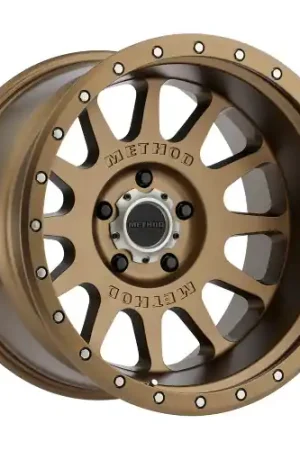 Method Race Wheels | MR605 NV | METHOD BRONZE | 20x10 | -24 Offset | 4.55 Backspacing | 6x5.5 (6x139.7) | MR60521060924N Certified