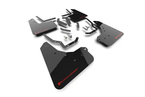 Rally Armor 2025+ Toyota 4Runner Black UR Mud Flap w/ Red Logo Original