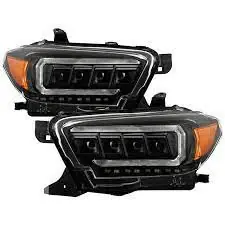 Spyder 2016-2023 Toyota Tacoma Halogen Model Only High-Power LED Headlights - Black PRO-YD-TT16HALAP-BK Buy Online