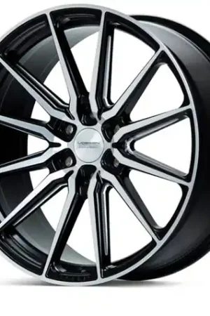 Worldwide Shipping Vossen HF6-1 20x9.5 / 6x135 (Ford Raptor GEN1, GEN2, & GEN3 | 2011-2024 F-150 EcoBoost, 5.0L & 6.2L) / ET15 / Deep Face / 87.1 - Brushed Matte Black Wheel -HF61-0F02