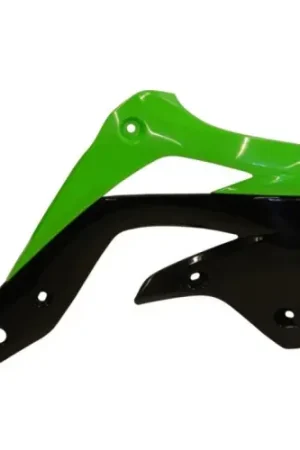 Acerbis 12-15 Kawasaki KX450F Radiator Shroud - Green/Black Best Price