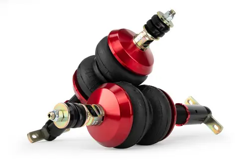 Worldwide Shipping Air Lift Performance Builder Series Compact Bellow w/ Long Shock & Trunion to Stud End Treatments