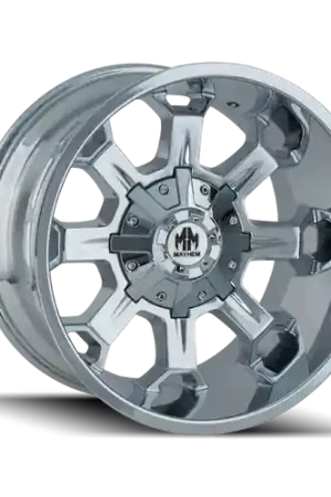 Mayhem 8105 Combat 20x9 / 6x120 BP / 18mm Offset / 78.1mm Hub Chrome Wheel Get Yours