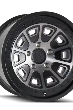 Mayhem 8301 Flat Iron 17x9 / 6x120 BP / -12mm Offset / 66.9mm Hub Matte Black w/ Dark Tint Wheel Wholesale