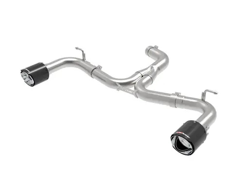 Seasonal Sale aFe 18-20 VW GTI (MK7.5) 2.0L MACH Force-Xp 3in to 2.5in 304 SS Axle-Back Exhaust System- Carb. Tips - 49-36421-C