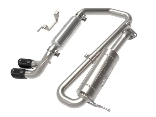 aFe 18-21 Suzuki Jimny Takeda 2-1/4in. 304 SS Cat-Back Exhaust w/ Blk Tip Hot Picks
