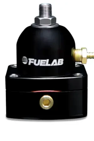 Fuelab 515 EFI Adjustable FPR 25-90 PSI (2) -6AN In (1) -6AN Return - Black New Arrival
