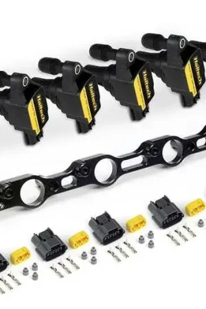 Buy Online Haltech R35 Coil Bracket Kit - Includes Bracket Coils and Connectors (Toyota JZ)
