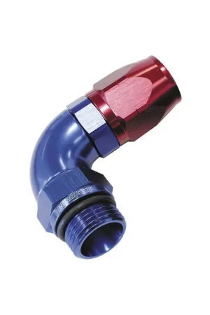 Aeroflow 90 Deg Male 12 ORB to -16 Full Flow Billet Last Chance