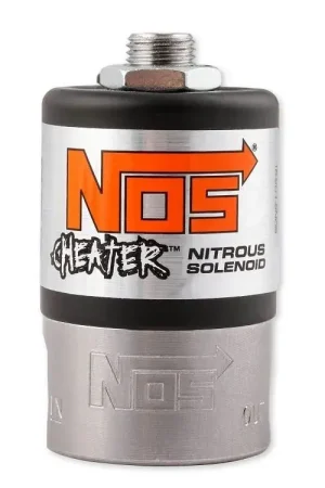 NOS Nitrous Solenoid - Black Cheater Nitrous Solenoid Professional Grade