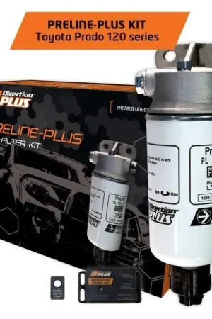 Direction Plus Preline-Plus Pre-Filter Kit (LandCruiser Prado 120 Series 03-09) High Quality