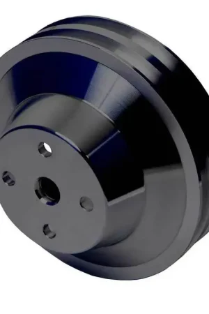 Editor’s Pick Proflow Pulley V-Belt Water Pump BB Chev 396-454 Long Water Pump 2-Groove Black Aluminium