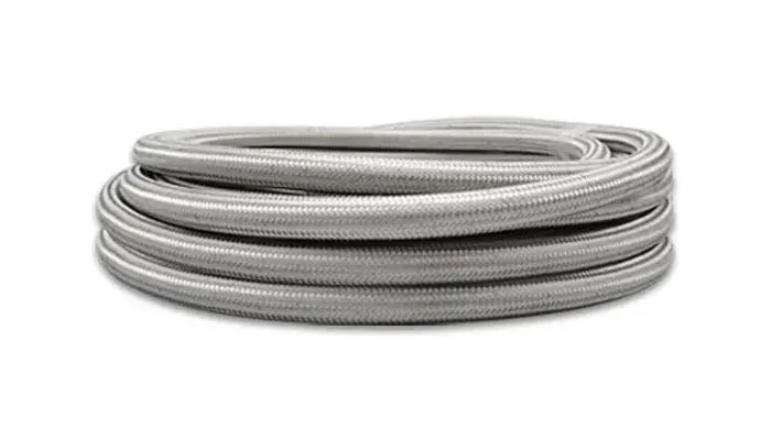 Special Offer Vibrant Performance SS Braided Flex Hose -10 AN 0.56in ID - 50 foot roll
